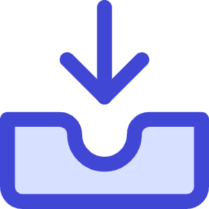 Inbox Tray 1 Icon from Core Duo - Free Set