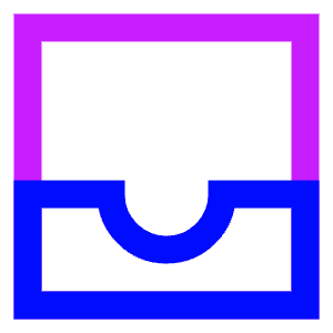 Inbox Icon from Sharp Neon - Free Set