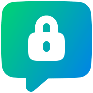 Lock Comment Security Icon from Plump Gradient - Free Set