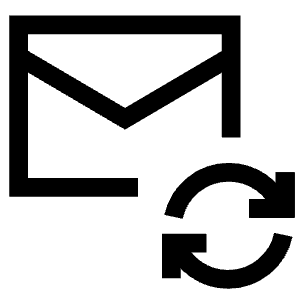 Mail Loading Icon from Sharp Line - Free Set
