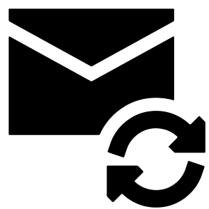 Mail Loading Icon from Sharp Solid - Free Set