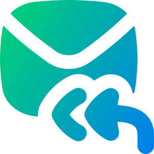 Mail Reply All Icon from Flex Gradient - Free Set