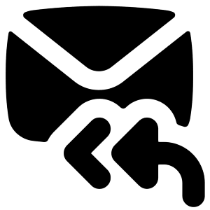 Mail Reply All Icon from Flex Solid - Free Set