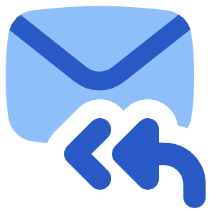 Mail Reply All Icon from Flex Flat - Free Set