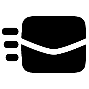 Mail Send Icon from Plump Solid - Free Set