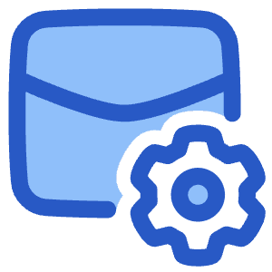 Mail Setting Icon from Plump Duo - Free Set