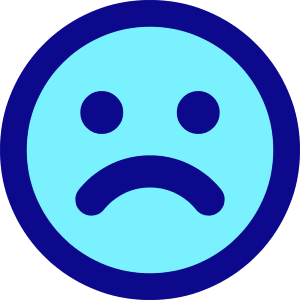 Sad Face Icon from Core Pop - Free Set