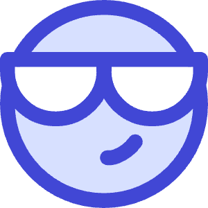 Smiley Cool Icon from Core Duo - Free Set
