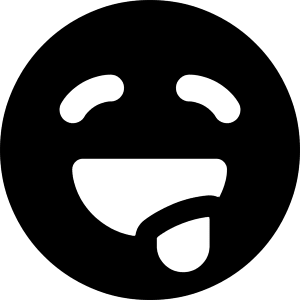 Smiley Drool Icon from Core Solid - Free Set