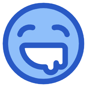 Smiley Drool Icon from Plump Duo - Free Set