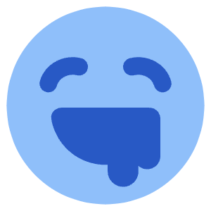 Smiley Drool Icon from Plump Flat - Free Set