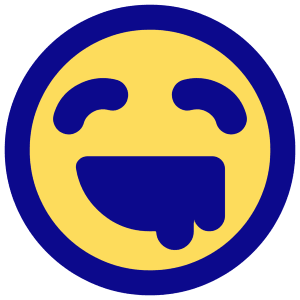 Smiley Drool Icon from Plump Pop - Free Set