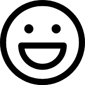 Smiley Happy Icon from Core Line - Free Set