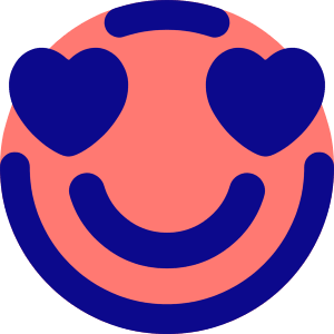 Smiley In Love Icon from Core Pop - Free Set