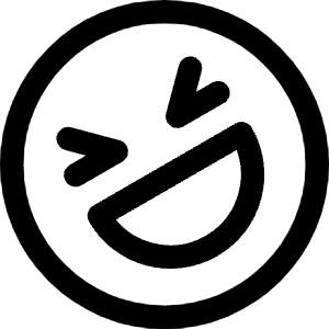 Smiley Laughing 3 Icon from Core Line - Free Set