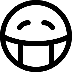 Smiley Mask Icon from Core Line - Free Set