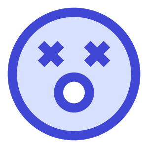 Smiley Shocked Icon from Sharp Duo - Free Set
