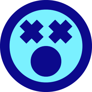 Smiley Shocked Icon from Sharp Pop - Free Set