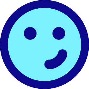 Smiley Smirk Icon from Core Pop - Free Set