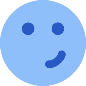 Smiley Smirk Icon from Core Flat - Free Set
