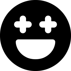 Smiley Sparks Icon from Core Solid - Free Set