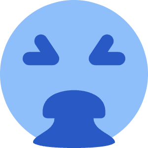 Smiley Throw Up Icon from Core Flat - Free Set