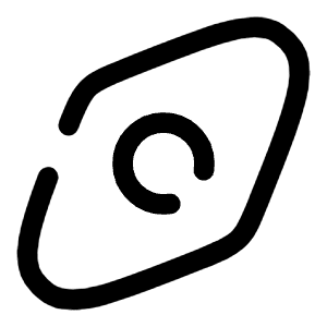 Compass Big Icon from Solar Broken Set