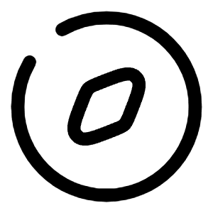 Compass Icon from Solar Broken Set