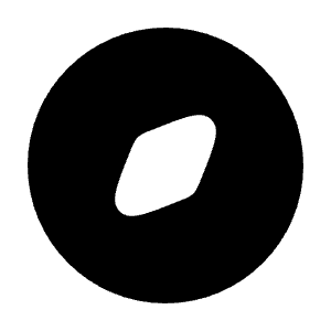 Compass Icon from Solar Bold Set