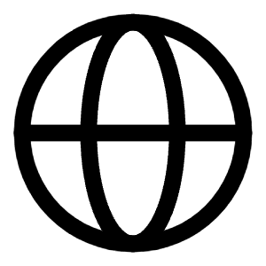 Global Icon from Solar Linear Set
