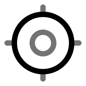 GPS Icon from Solar Line Duotone Set