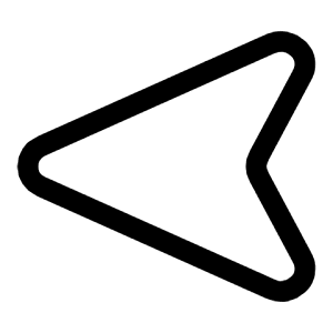 Map Arrow Left Icon from Solar Linear Set