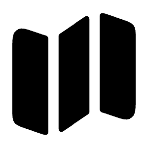 Map Icon from Solar Bold Set