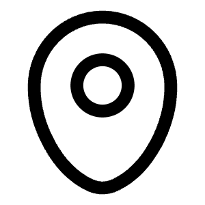 Map Point Icon from Solar Linear Set