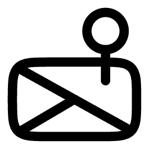 Point On Map Perspective Icon from Solar Linear Set