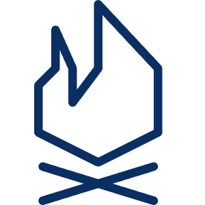 Campfire Icon from Cyber Line - Free Set