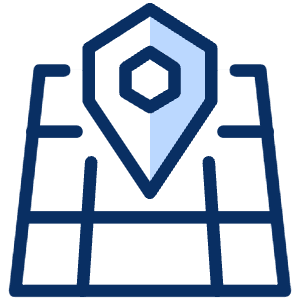 Location Map Icon from Cyber Duotone - Free Set