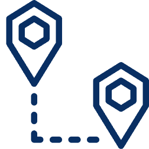 Location Pin Direction 3 Icon from Cyber Line - Free Set