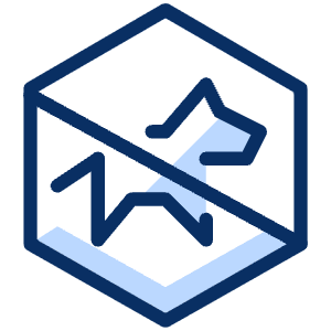 Pet Not Allow Icon from Cyber Duotone - Free Set