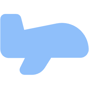Airplane Icon from Core Flat - Free Set