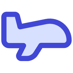 Airplane Icon from Core Duo - Free Set