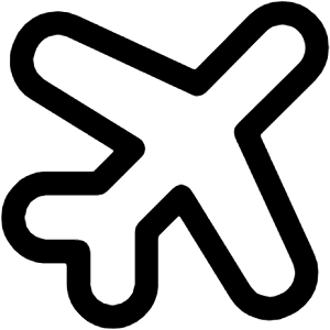 Airport Plane Icon from Core Line - Free Set