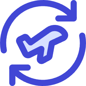 Airport Plane Transit Icon from Core Duo - Free Set