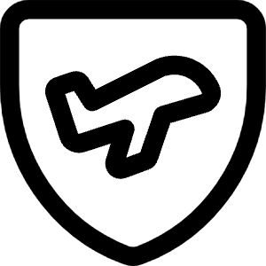 Airport Security Icon from Core Line - Free Set