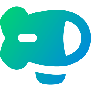 Airship Icon from Flex Gradient - Free Set