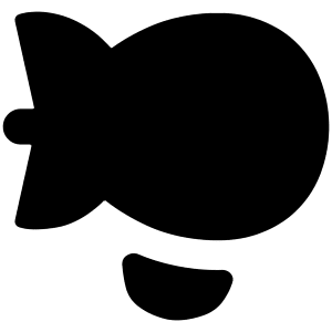 Airship Icon from Flex Solid - Free Set