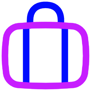 Baggage Icon from Flex Neon - Free Set