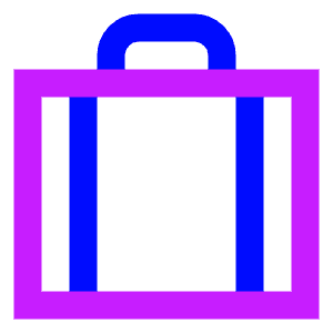 Baggage Icon from Sharp Neon - Free Set
