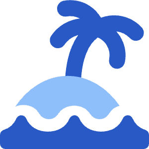 Beach Icon from Core Flat - Free Set