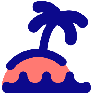 Beach Icon from Core Pop - Free Set